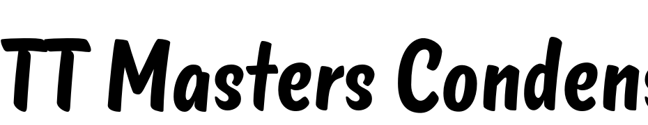 TT Masters Condensed Bold cкачати шрифт безкоштовно